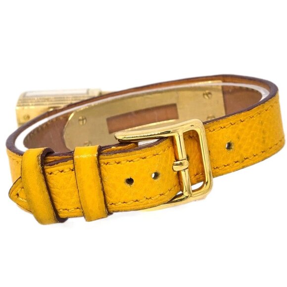Hermes Kelly Watch Quartz Watch Yellow - Picture 3 of 8